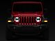 Raxiom Axial Series 9-Inch Angel Eye LED Headlights; Black Housing; Clear Lens (18-24 Jeep Wrangler JL)