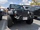 Grille Insert; Fireman Red Line on a Black and Light Gray (07-18 Jeep Wrangler JK)