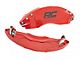 Rough Country Brake Caliper Covers; Red; Front and Rear (20-24 Jeep Gladiator JT, Excluding Sport)