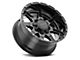 G-FX TR-12 Gloss Black Milled Wheel; 18x9; 12mm Offset (93-98 Jeep Grand Cherokee ZJ)