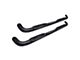 3-Inch Nerf Side Step Bars; Black (07-18 Jeep Wrangler JK 4-Door)