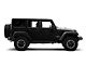 Jeep Licensed by RedRock Mountain Wrangler Unlimited Decal; Silver (87-18 Jeep Wrangler YJ, TJ & JK)