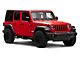 Westin Outlaw Drop Nerf Side Step Bars; Textured Black (18-24 Jeep Wrangler JL 4-Door)