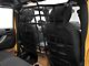 Jeep Licensed by RedRock Rear Seat Cargo Net/Pet Divider with Jeep Logo (07-18 Jeep Wrangler JK 4-Door)