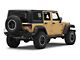 LoD Offroad Destroyer Full-Width Rear Bumper with Tire Carrier; Black Texture (07-18 Jeep Wrangler JK)