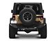 LoD Offroad Destroyer Full-Width Rear Bumper with Tire Carrier; Black Texture (07-18 Jeep Wrangler JK)