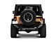 LoD Offroad Destroyer Shorty Rear Bumper with Tire Carrier; Black Texture (07-18 Jeep Wrangler JK)