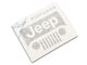 Jeep Licensed by RedRock Go Topless Jeep Decal; Gloss Black (87-18 Jeep Wrangler YJ, TJ & JK)