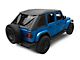 MasterTop Complete Fastback Top; Black Diamond (18-24 Jeep Wrangler JL 4-Door)