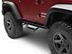 Jeep Licensed by RedRock HD Drop Side Step Bars with Jeep Logo (07-18 Jeep Wrangler JK 2-Door)