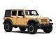 Jeep Licensed by RedRock Jeep Wave Decal; Red (87-18 Jeep Wrangler YJ, TJ & JK)
