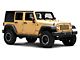 Jeep Licensed by RedRock Jeep Peace Decal; Red (87-18 Jeep Wrangler YJ, TJ & JK)