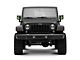 Jeep Licensed by RedRock Jeep Peace Decal; Lime (87-18 Jeep Wrangler YJ, TJ & JK)