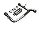 MRT Extreme Axle-Back Exhaust with Polished Tips (18-24 3.6L Jeep Wrangler JL 4-Door)