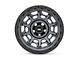 Rough Country 85 Series Simulated Beadlock Gunmetal Gray Wheel; 17x9 (18-24 Jeep Wrangler JL)