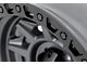 Rough Country 85 Series Simulated Beadlock Gunmetal Gray Wheel; 17x9 (18-24 Jeep Wrangler JL)