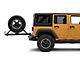 Jeep Licensed by RedRock Trail Force HD Rear Bumper with Tire Carrier and Jeep Logo (07-18 Jeep Wrangler JK)