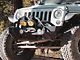 Jeep Licensed by RedRock Crawler Stubby Winch Front Bumper with Jeep Logo (07-18 Jeep Wrangler JK)