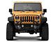 Jeep Licensed by RedRock Crawler Stubby Winch Front Bumper with Jeep Logo (07-18 Jeep Wrangler JK)