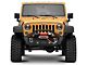 Jeep Licensed by RedRock Battalion Stubby Front Bumper with Jeep Logo (07-18 Jeep Wrangler JK)