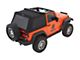 Mopar JEEP Trektop Glide Slantback Soft Top; Black Diamond (07-18 Jeep Wrangler JK 2-Door)