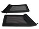 Fred Beans Parts JEEP Trektop Glide Slantback Soft Top; Black Twill (07-18 Jeep Wrangler JK 2-Door)