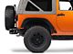 Smittybilt Tubular Rear Bumper without Hitch; Gloss Black (07-18 Jeep Wrangler JK)