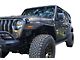 Front Tube Fender Flares; Black (18-24 Jeep Wrangler JL)