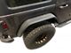 Rear Tube Fender Flares; Aluminum Diamond Plate (18-24 Jeep Wrangler JL)