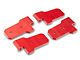 Royal Hooks Aluminum Door Hinges; Red (18-24 Jeep Wrangler JL)