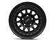 KMC Canyon Satin Black Wheel; 17x8.5 (07-18 Jeep Wrangler JK)