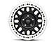 KMC Grenade Crawl Beadlock Satin Black Wheel; 17x8.5 (07-18 Jeep Wrangler JK)