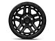 KMC Recon Satin Black Wheel; 17x8.5 (07-18 Jeep Wrangler JK)