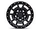 KMC Summit Satin Black Wheel; 17x8.5 (07-18 Jeep Wrangler JK)