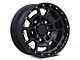 KMC Summit Satin Black Wheel; 17x8.5 (18-24 Jeep Wrangler JL)