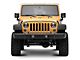 Jeep Licensed by RedRock Jeep Peace Grille decal; Real Flag (87-18 Wrangler YJ, TJ & JK)