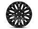 Fuel Wheels Quake Blackout Wheel; 20x10 (18-24 Jeep Wrangler JL)