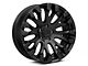 Fuel Wheels Quake Blackout Wheel; 20x9; 1mm Offset (07-18 Jeep Wrangler JK)