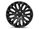 Fuel Wheels Quake Blackout Wheel; 20x9; 1mm Offset (07-18 Jeep Wrangler JK)