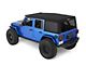 Bestop Supertop Squareback Soft Top; Black Diamond (18-24 Jeep Wrangler JL 4-Door)