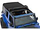 Bestop Supertop Squareback Soft Top; Black Diamond (18-24 Jeep Wrangler JL 4-Door)