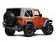 Smittybilt 3-Inch Sure Side Step Bars; Gloss Black (07-18 Jeep Wrangler JK 2-Door)