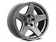 Mammoth Boulder Charcoal Wheel; 17x9; -6mm Offset (97-06 Jeep Wrangler TJ)