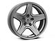 Mammoth Boulder Charcoal Wheel; 17x9; -6mm Offset (97-06 Jeep Wrangler TJ)