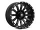 Mammoth 12 Hole Beadlock Satin Black Wheel; 18x9 (07-18 Jeep Wrangler JK)