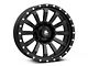 Mammoth 12 Hole Beadlock Satin Black Wheel; 18x9 (07-18 Jeep Wrangler JK)