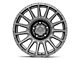 Rovos Wheels Bara Charcoal Wheel; 17x9; -6mm Offset (07-18 Jeep Wrangler JK)