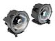 MP Concepts Thanos LED Headlights; Black Housing; Clear Lens (18-24 Jeep Wrangler JL)