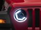 MP Concepts Thanos LED Headlights; Black Housing; Clear Lens (18-24 Jeep Wrangler JL)