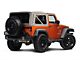 Smittybilt 3 Inch Sure Side Step Bars; Textured Black (07-18 Jeep Wrangler JK 2-Door)